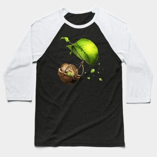 Cute sleeping mouse Baseball T-Shirt